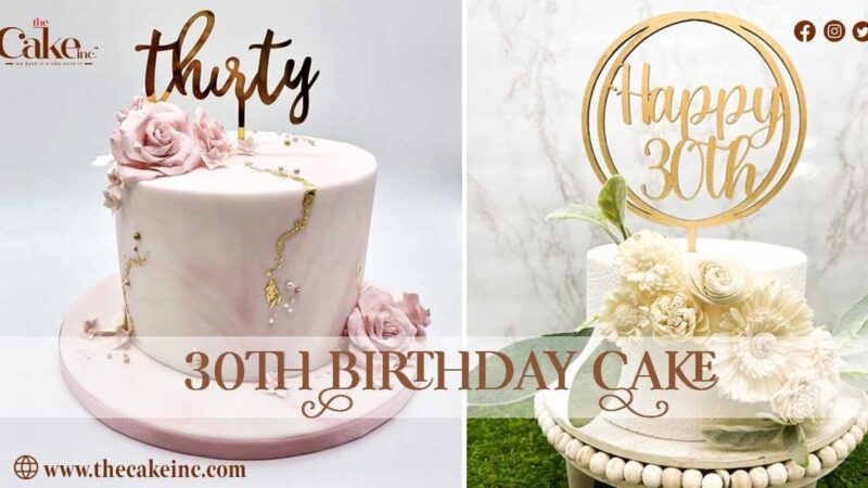 The Top 10 30th Birthday Cake Ideas for Husband and Wife