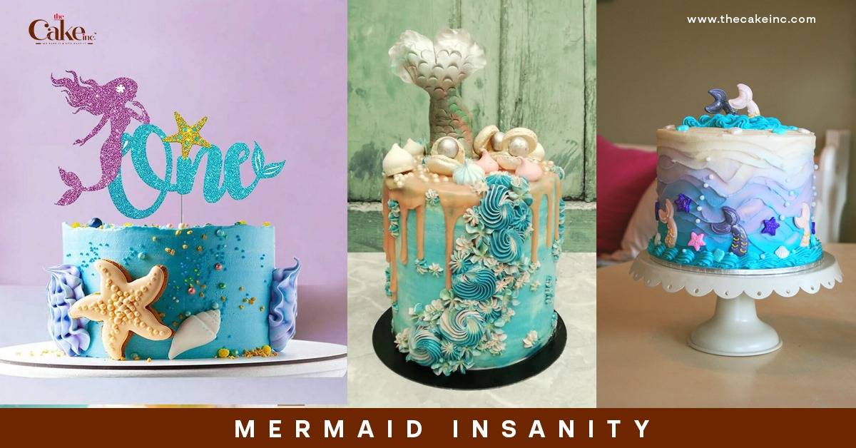 mermaid cake designs