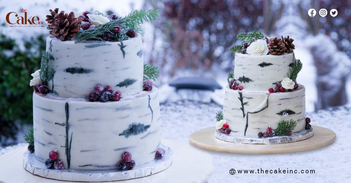 Winter Woodland Cake