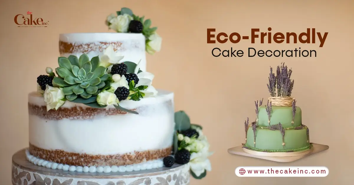 Eco-friendly Cake Decorations