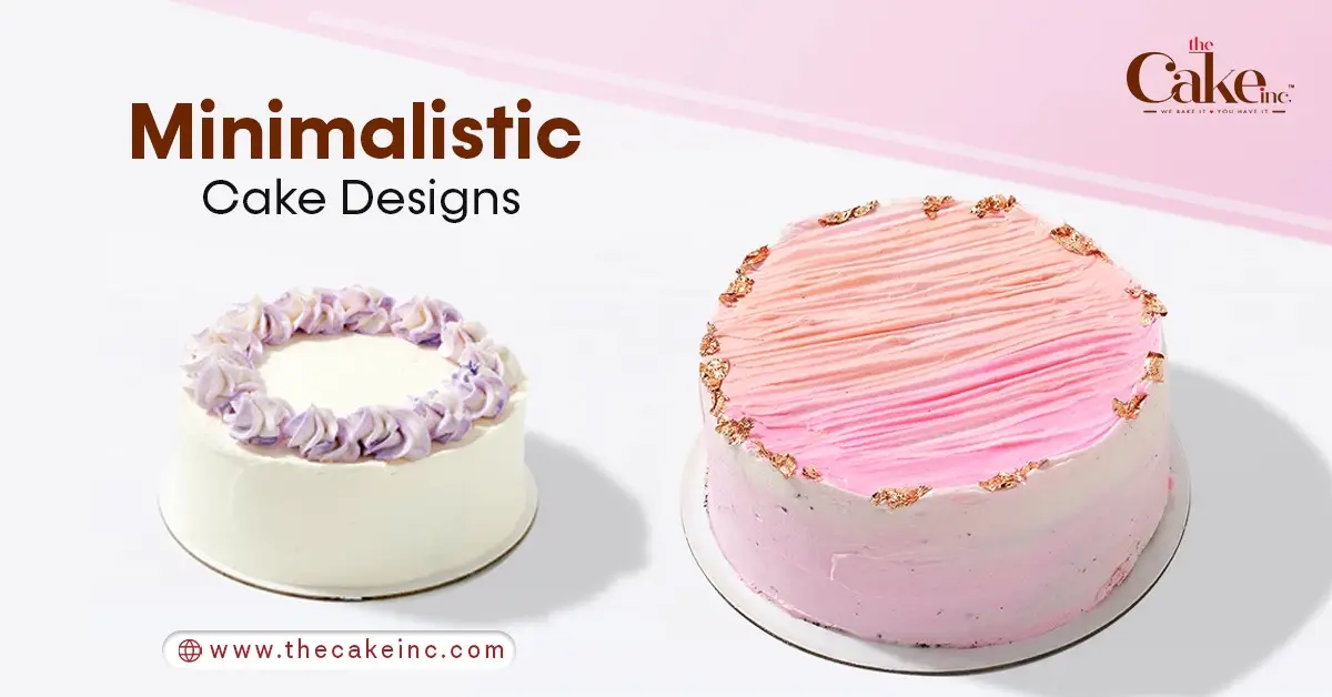 Minimalistic Cake Designs