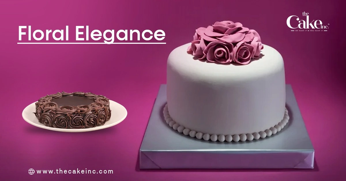 Floral Elegance Mother's Day Cake Designs