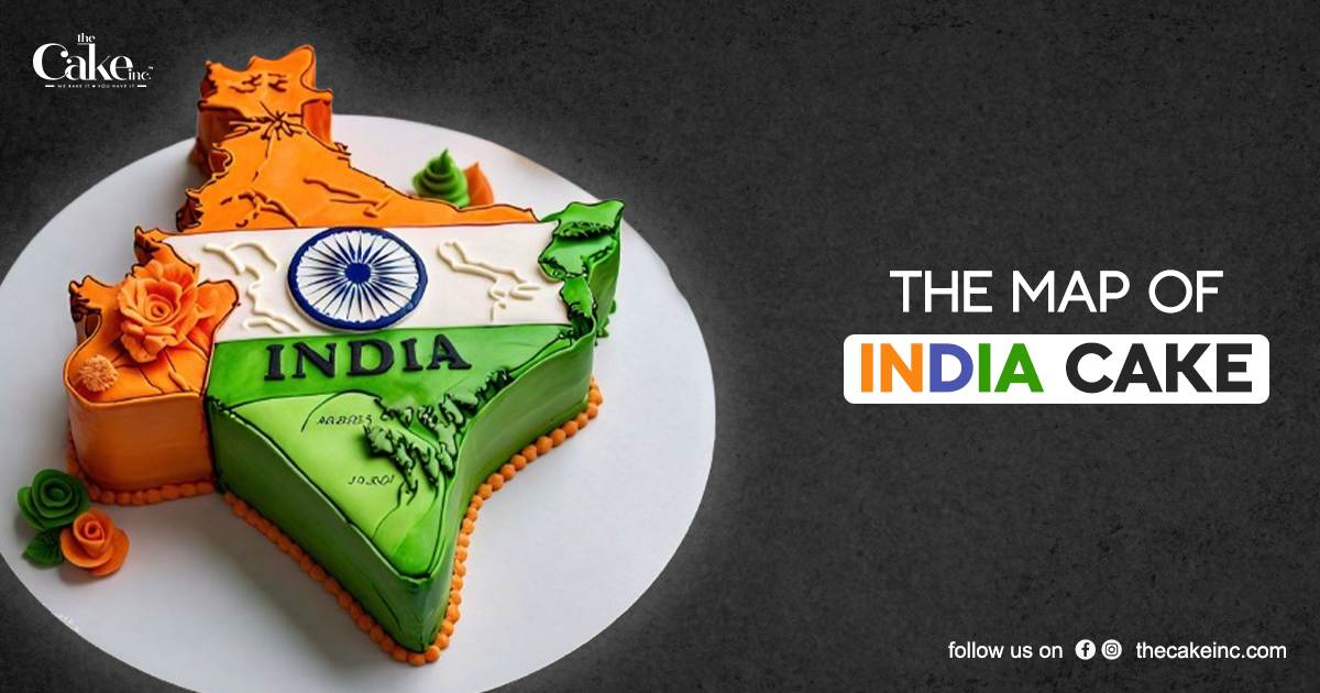 indian flag cake