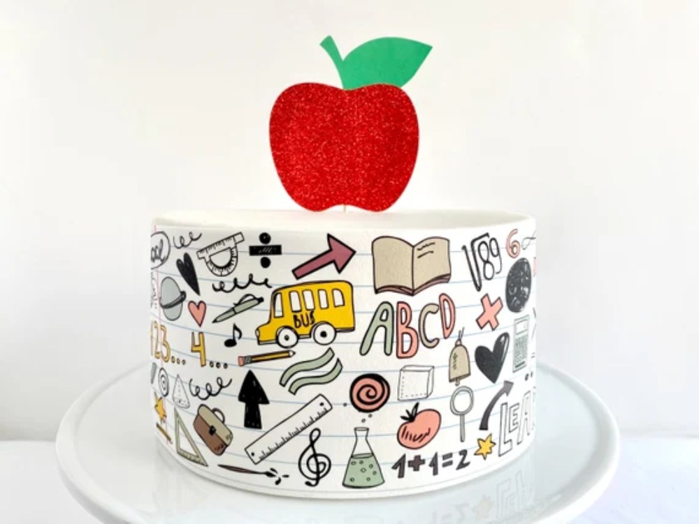 Notebook Doodle Cake