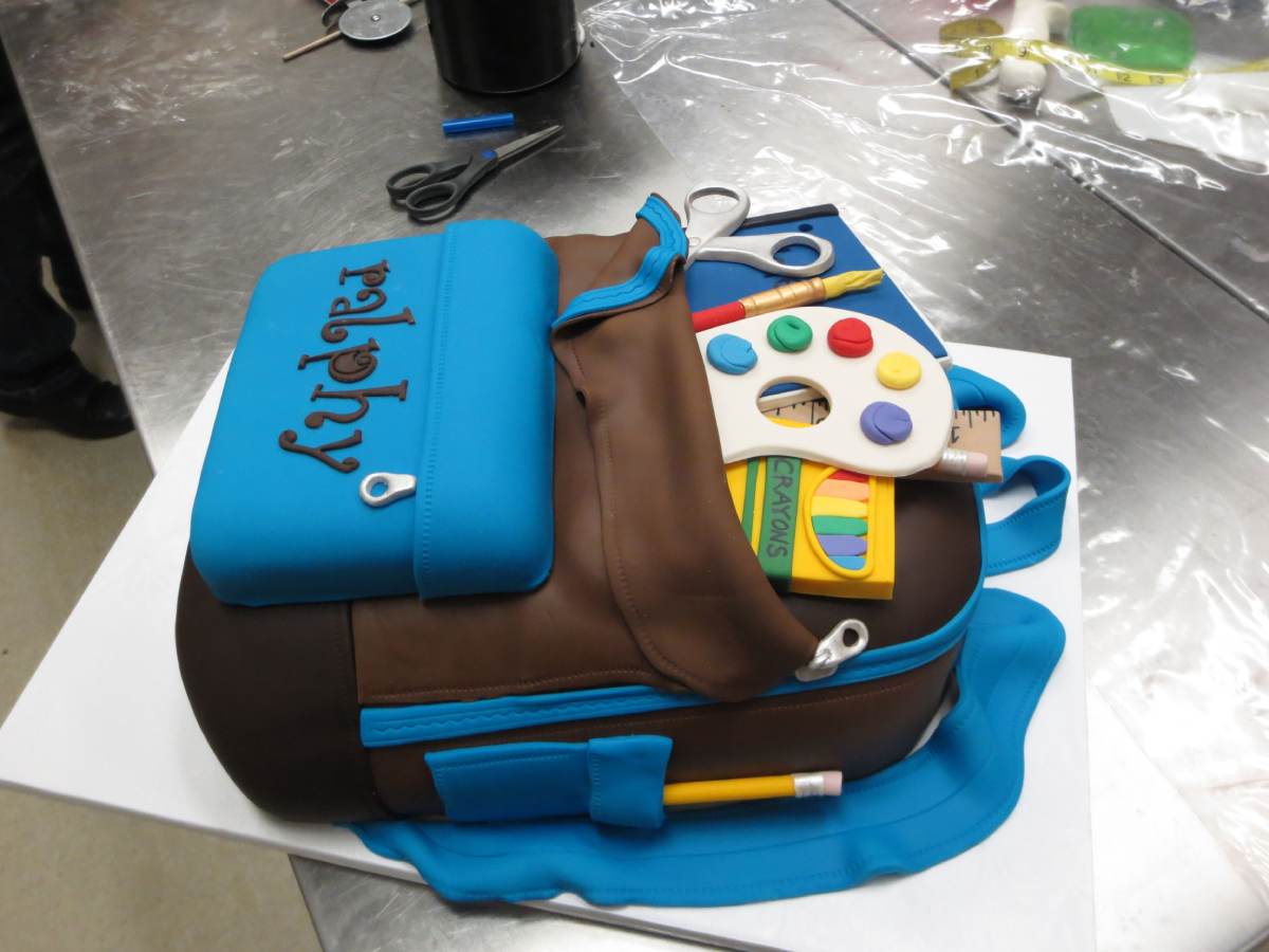 School Bag Cake